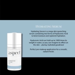Aspect Hydrating Serum -Care Product Shop AspectHydratingSerumHowToUse