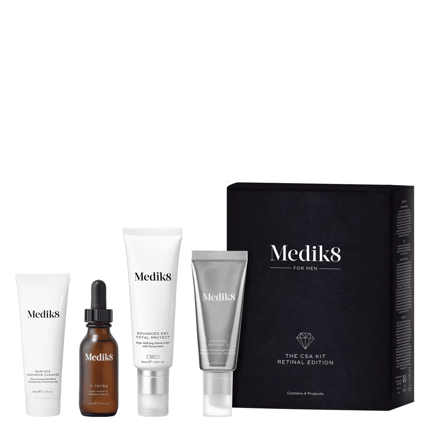 Medik8 The CSA Kit Retinal Edition For Men 3 Medik8 The CSA Kit Retinal Edition For Men