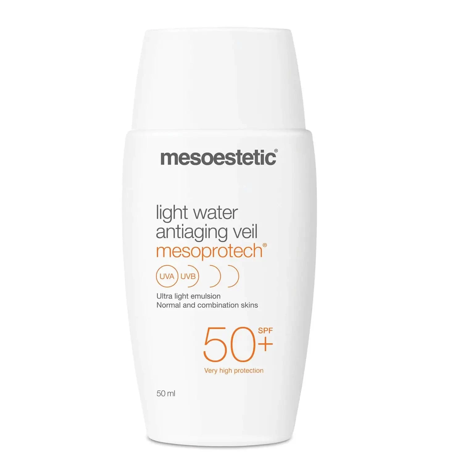 Mesoestetic Mesoprotech Light Water Antiaging Veil SPF 50+ 3 Mesoestetic Mesoprotech Light Water Antiaging Veil SPF 50+