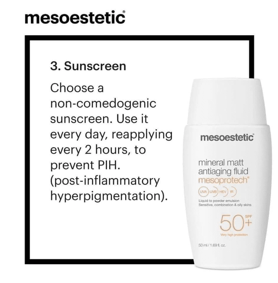 Mesoestetic Mesoprotech Mineral Matt Antiaging Fluid SPF 50+ 5 Mesoestetic Mesoprotech Mineral Matt Antiaging Fluid SPF 50+ - Image 3