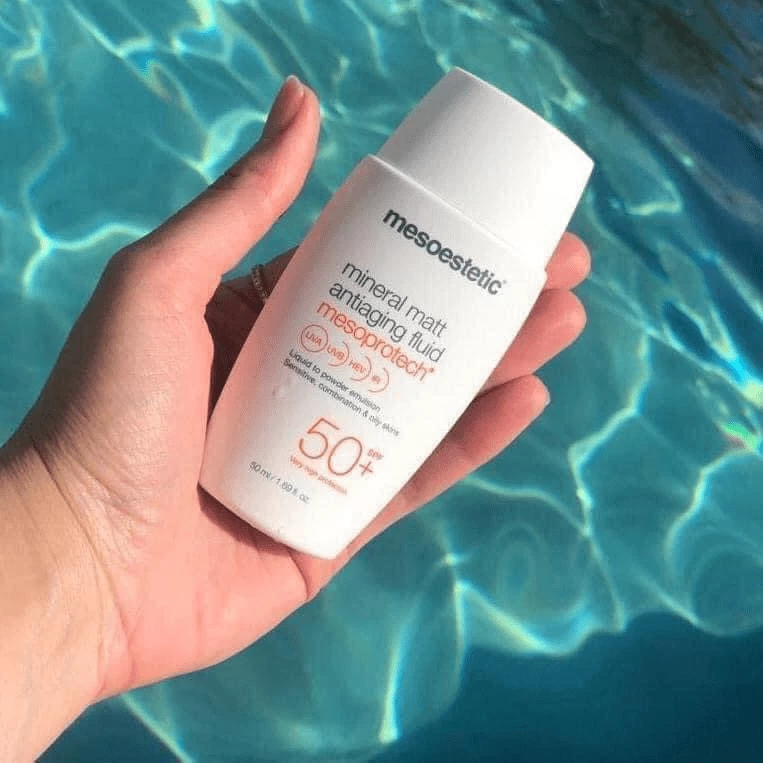 Mesoestetic Mesoprotech Mineral Matt Antiaging Fluid SPF 50+ 6 Mesoestetic Mesoprotech Mineral Matt Antiaging Fluid SPF 50+ - Image 4