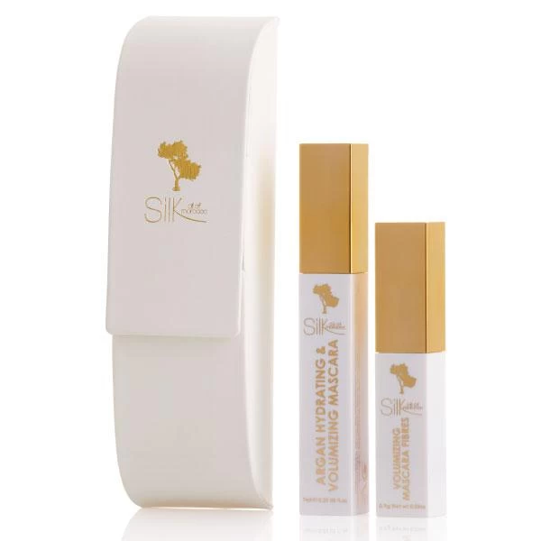 Silk Oil Of Morocco Hydrating & Volumizing Fibre Lash Mascara Kit 3 Silk Oil Of Morocco Hydrating & Volumizing Fibre Lash Mascara Kit